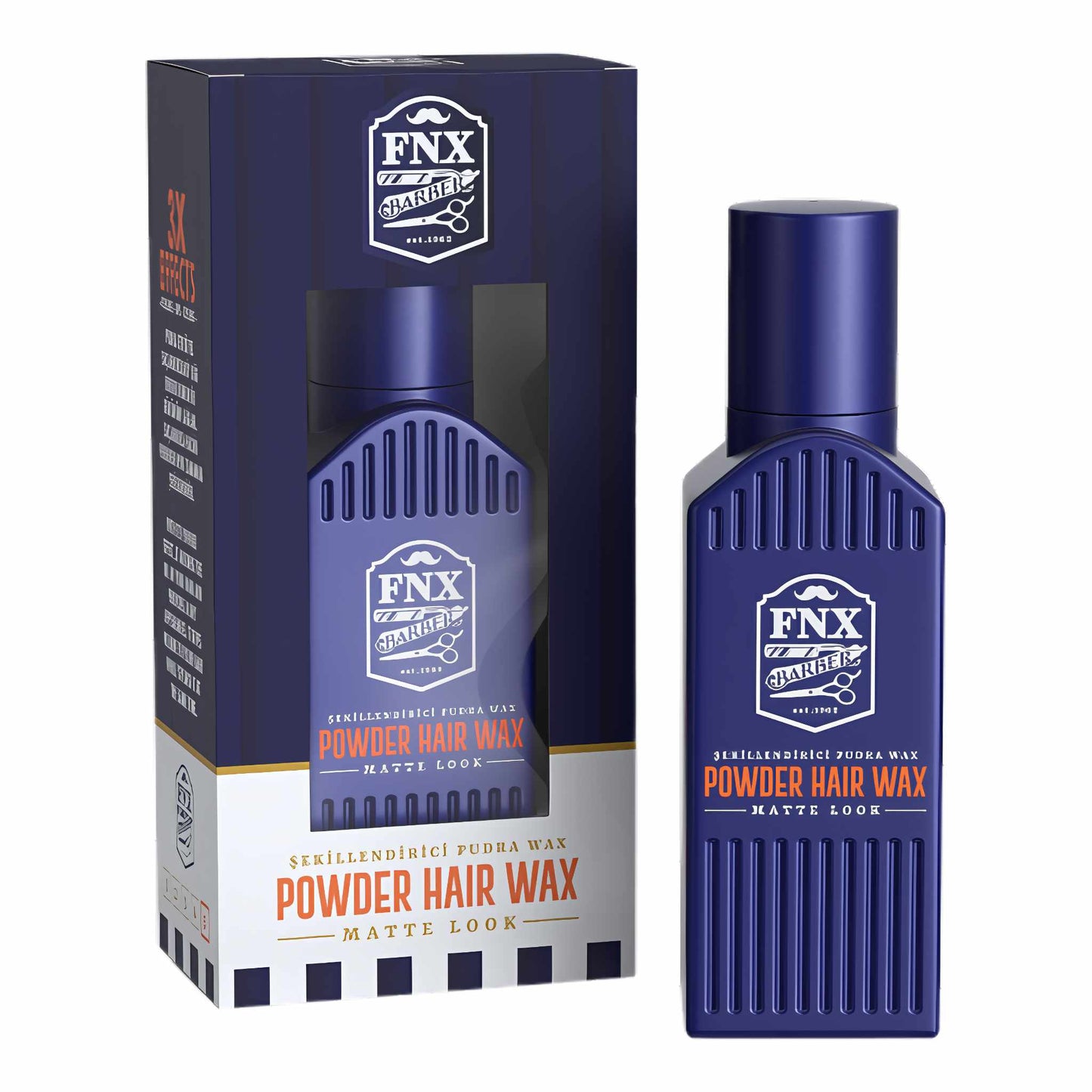 Fnx Barber Powder Hair Wax Matte Look 20 gr