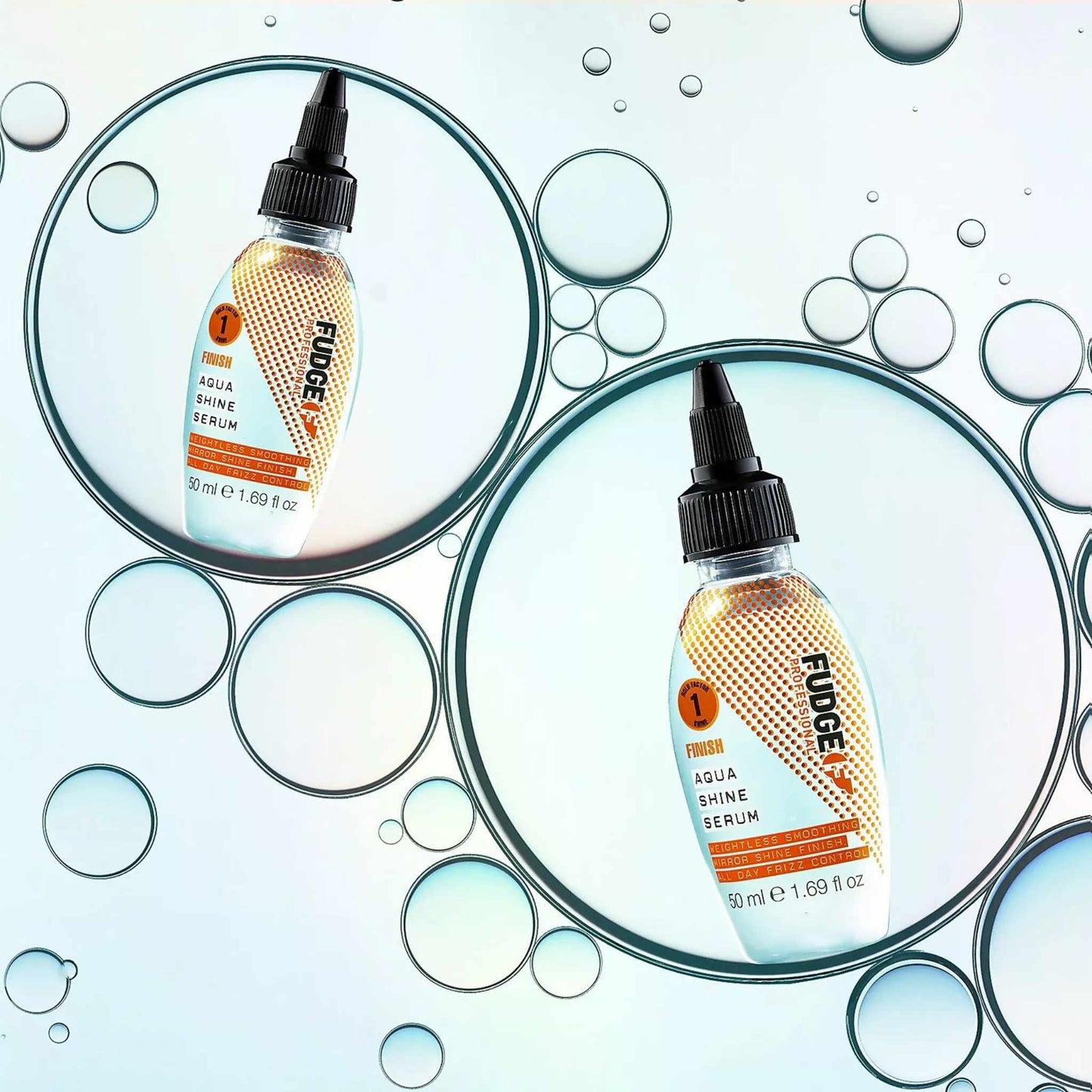 Fudge Aqua Shine Serum 50 ml 74% said this is the most lightweight serum they have ever used