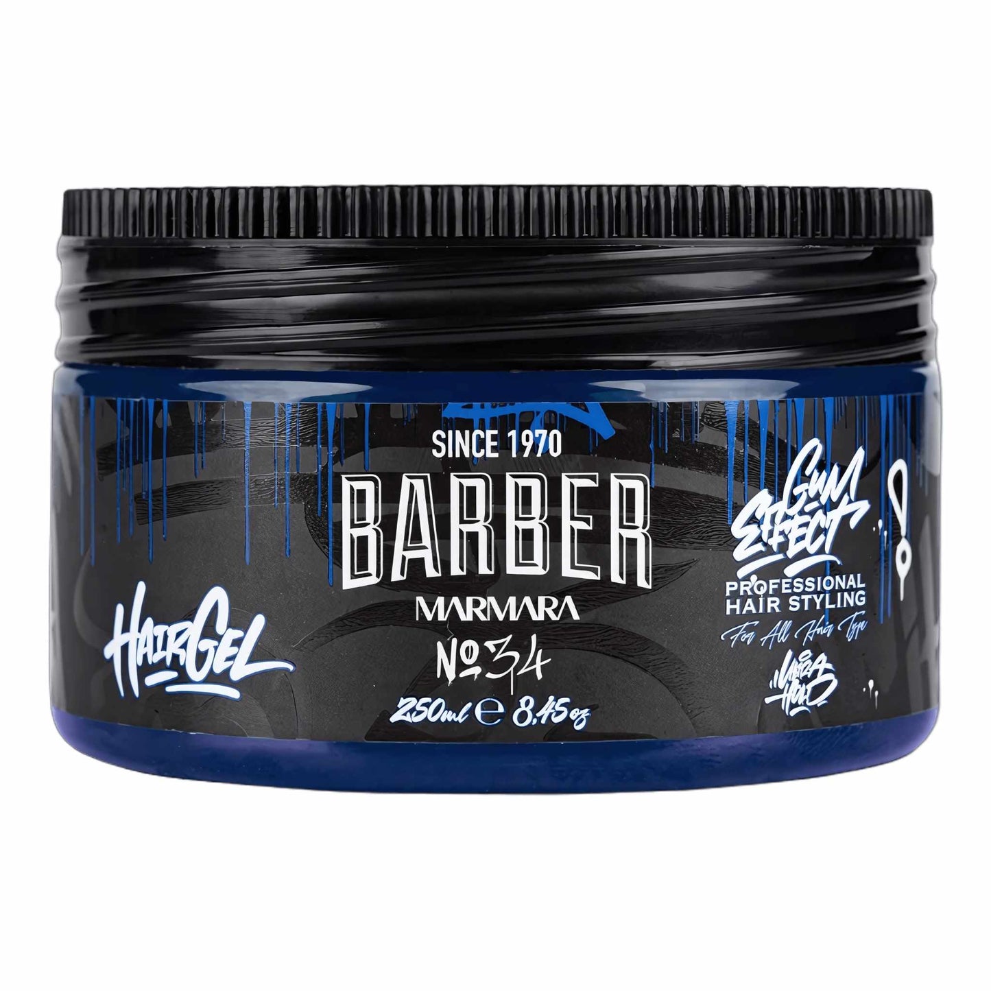 Marmara Barber Hair Gel No. 34 Gum Effect Ultra Hold 250 ml