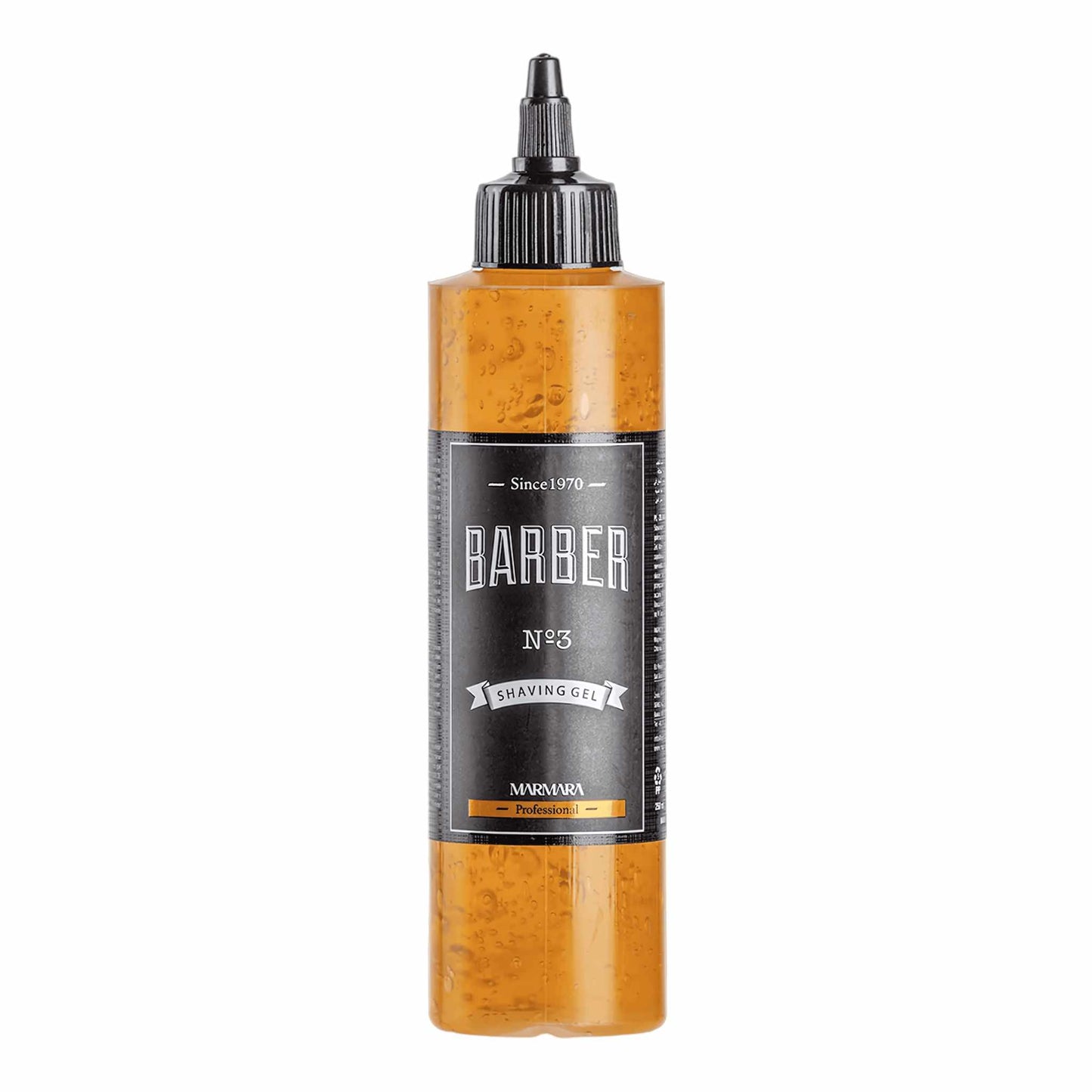 Marmara Barber Shaving Gel Squeeze Bottle No. 3 250 ml