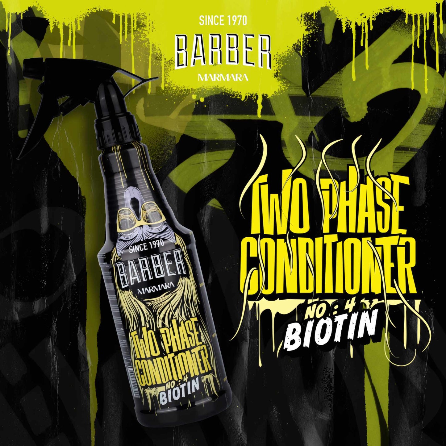 Marmara Barber Twee Fasen Leave in Conditioner No. 4 Biotin 500 ml