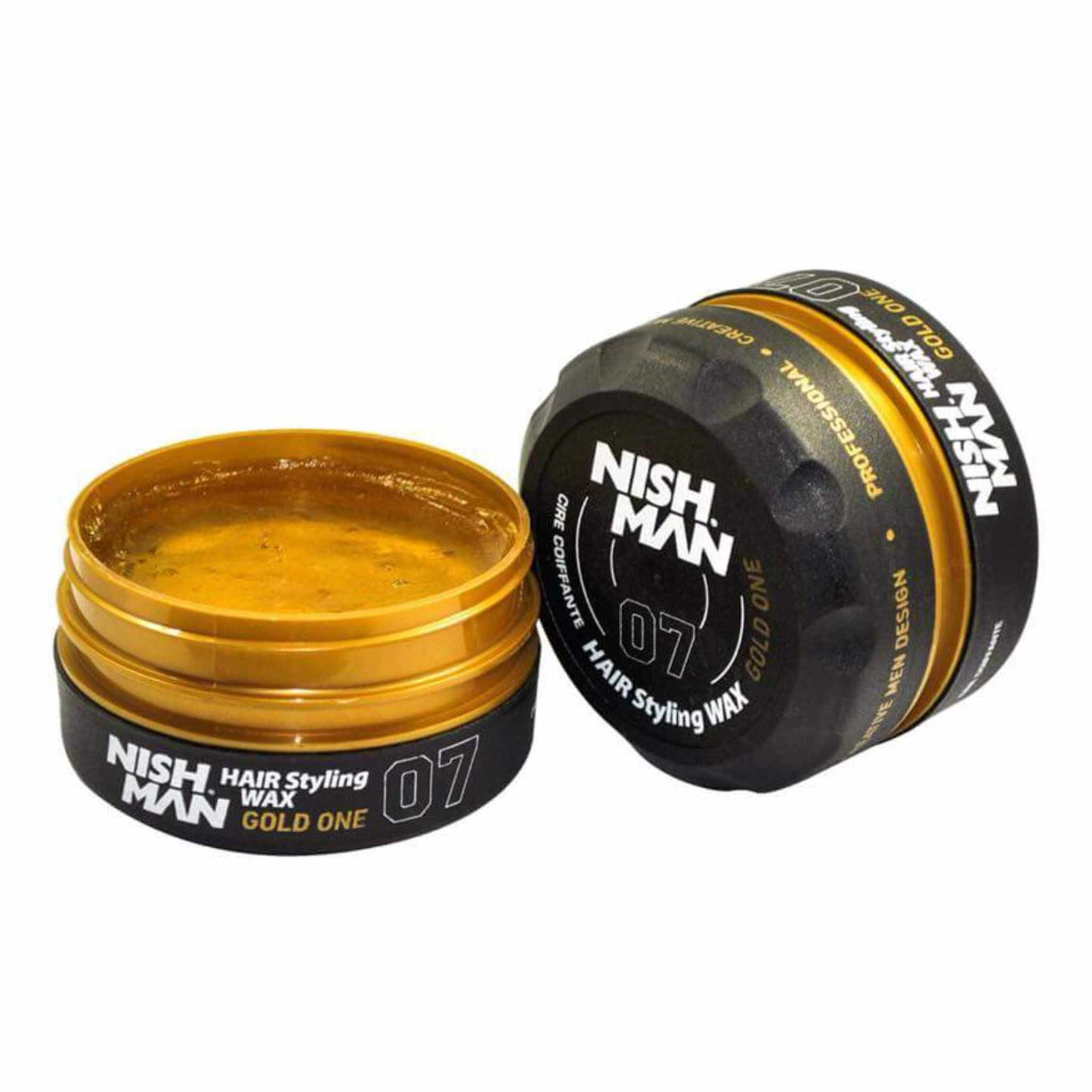 Nishman Haarwax Gold One 07 Zwart 150 ml