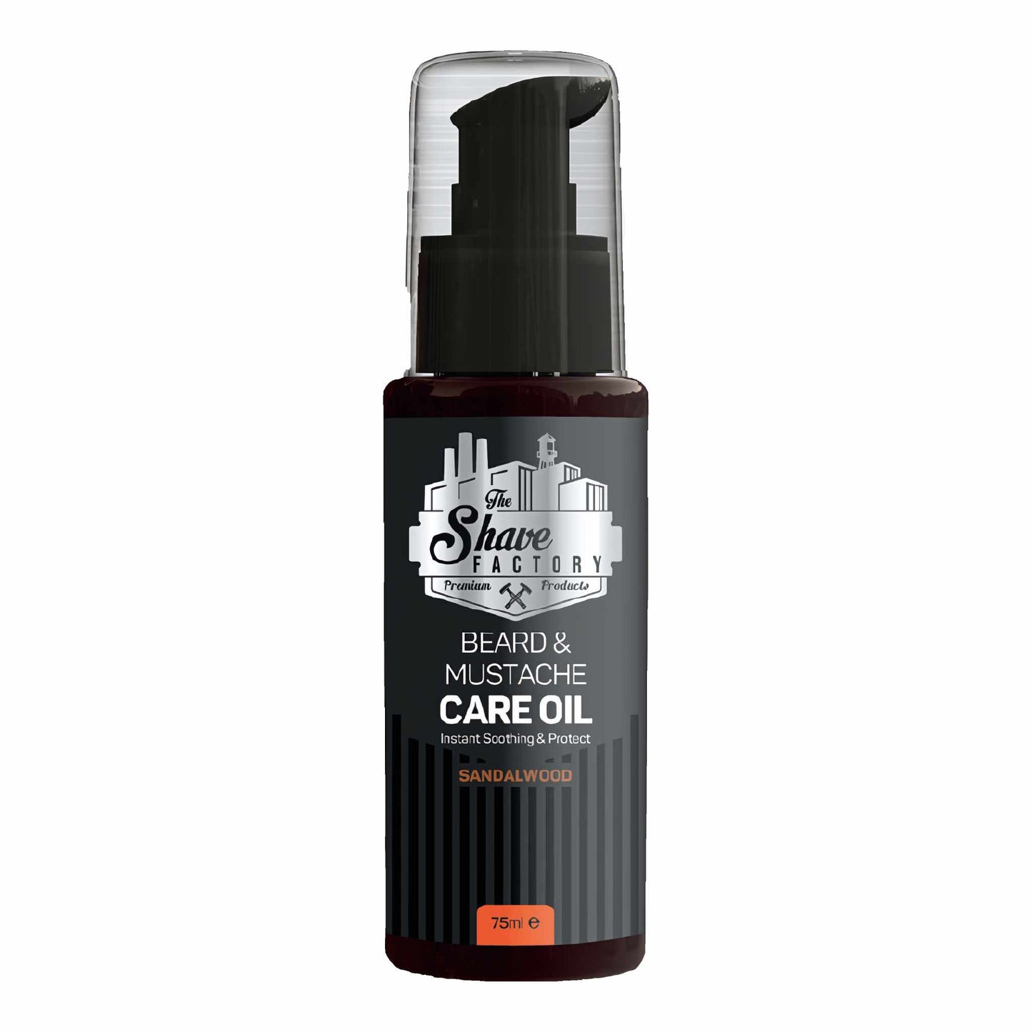 The Shave Factory Beard and Mustache Care Oil Sandalwood 75 ml