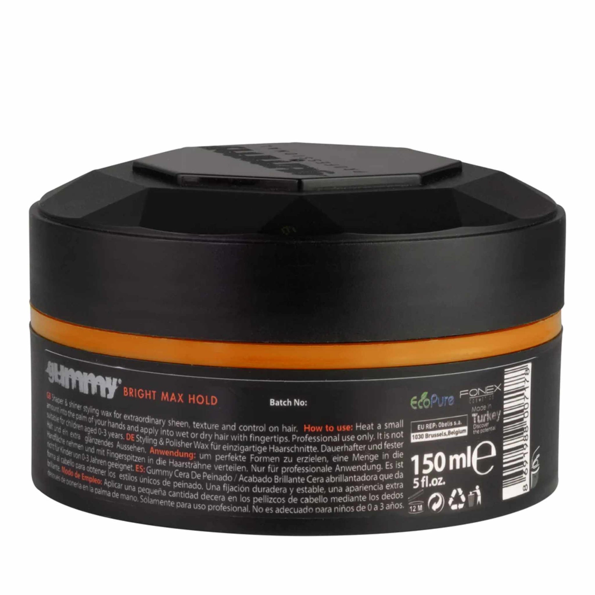 Gummy Hairwax Bright Max Hold Backside 150 ml