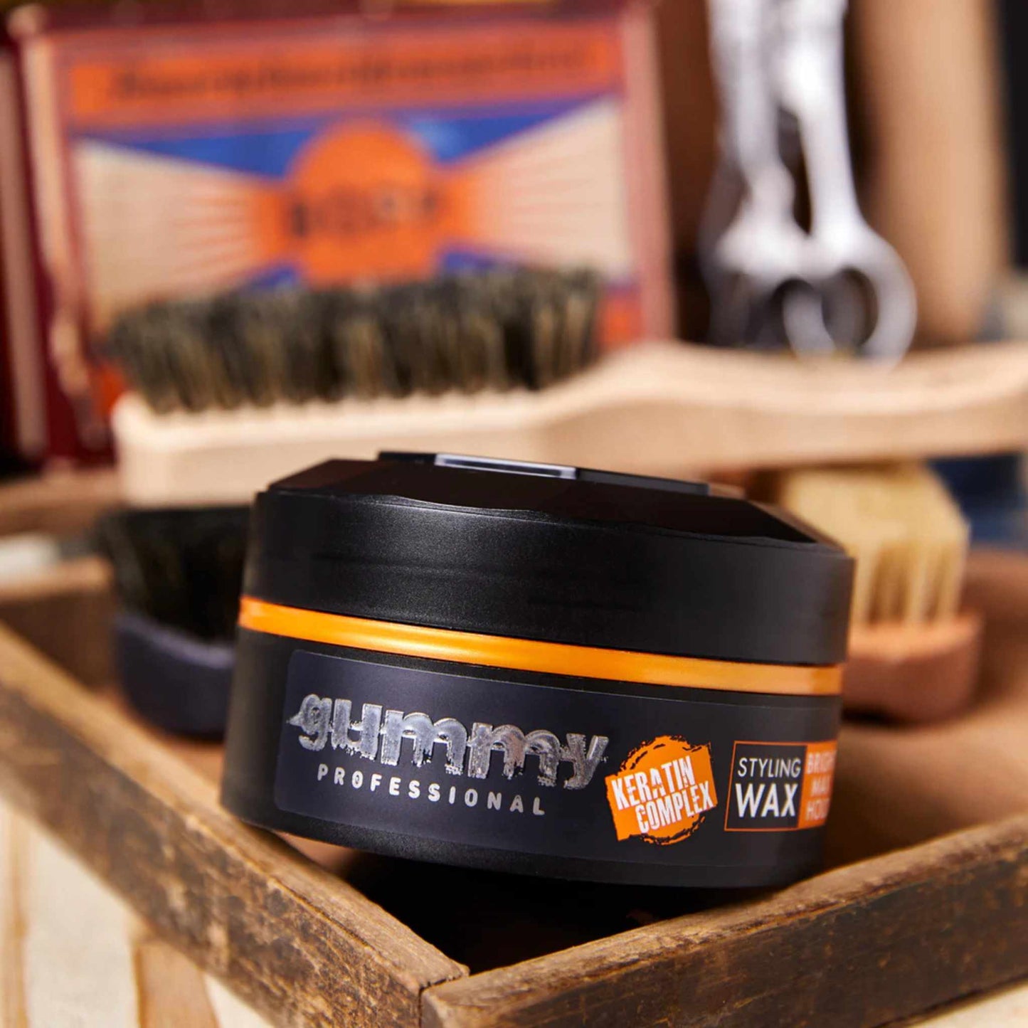 Gummy Hair Wax Bright Max Hold Keratin Complex 150 ml