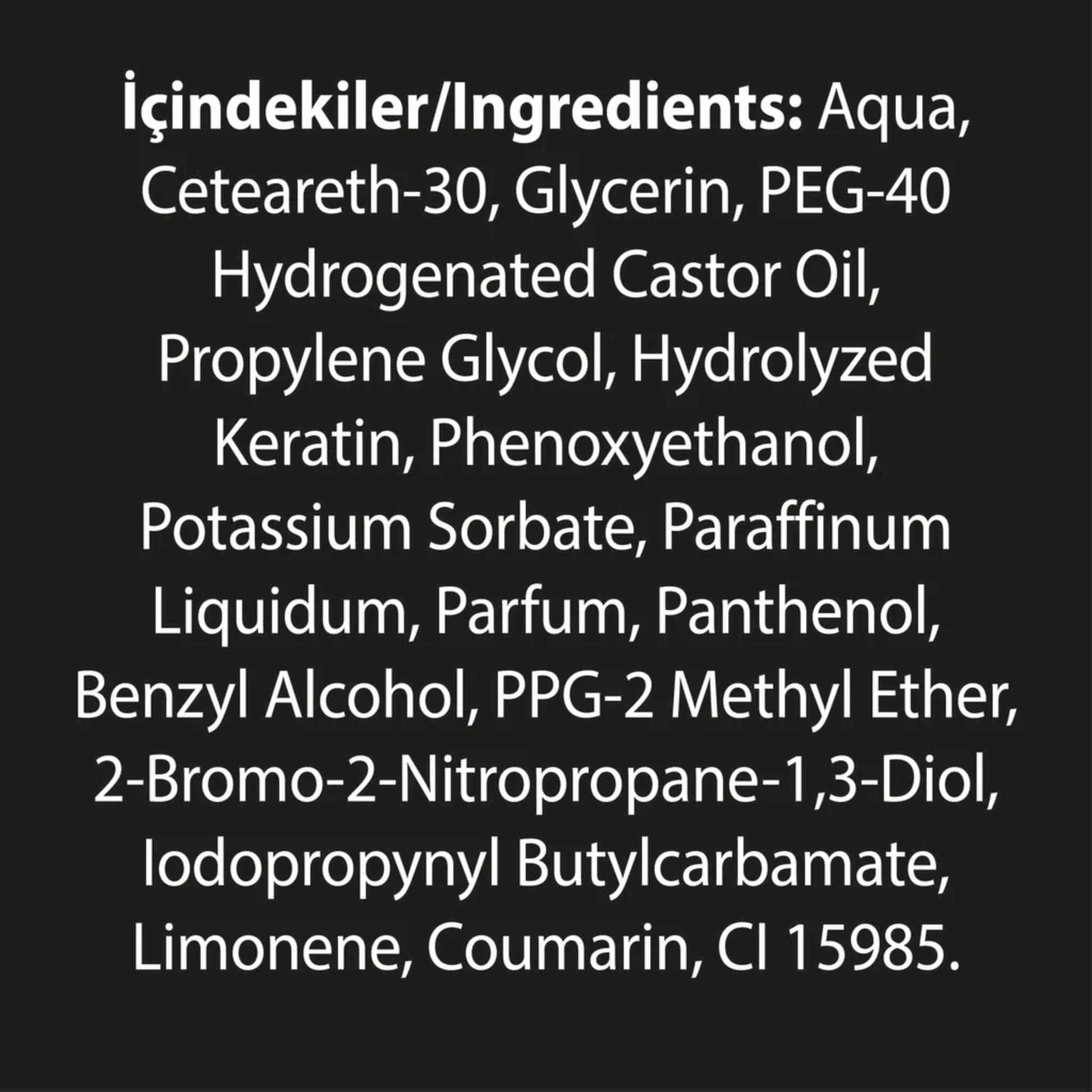 Gummy Hair Styling Wax Bright Max Hold Ingredient List