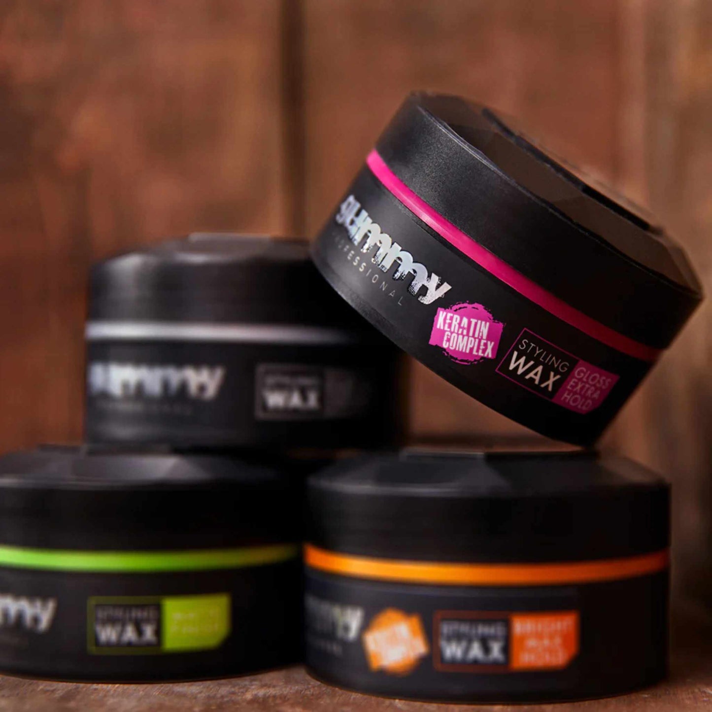 Gummy Styling Wax Collection Gloss Extra Hold