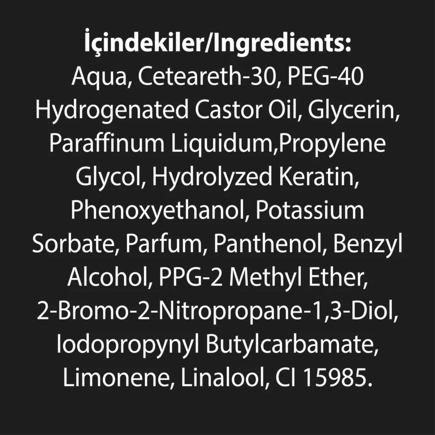 Gummy Haarwax Gloss Extra Hold Ingredient List