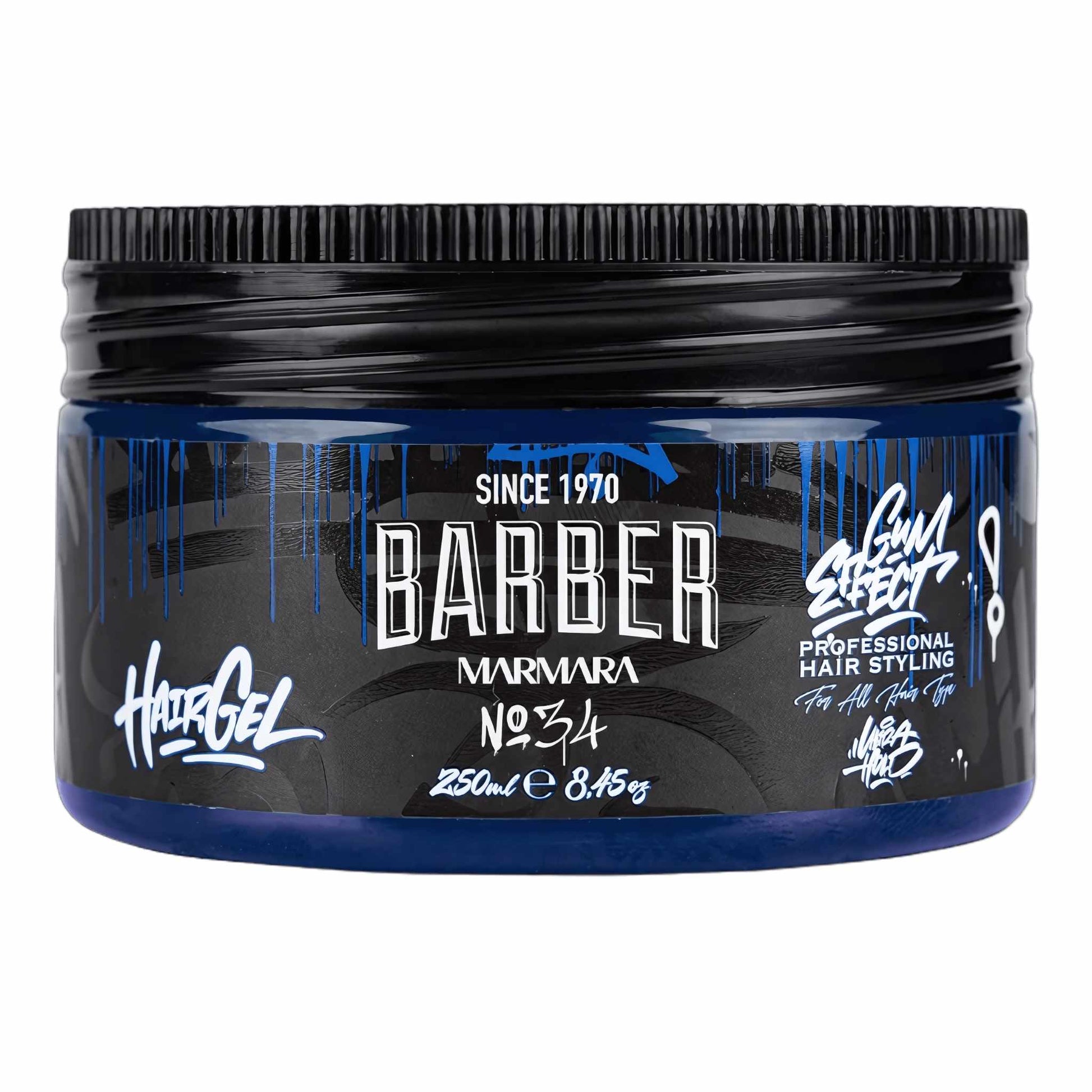 Marmara Barber Hair Gel No. 34 Gum Effect Ultra Hold 250 ml