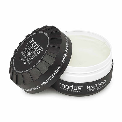 Modus Hair Wax Maximum Control Full Force Quicksilver Open Jar 150 ml