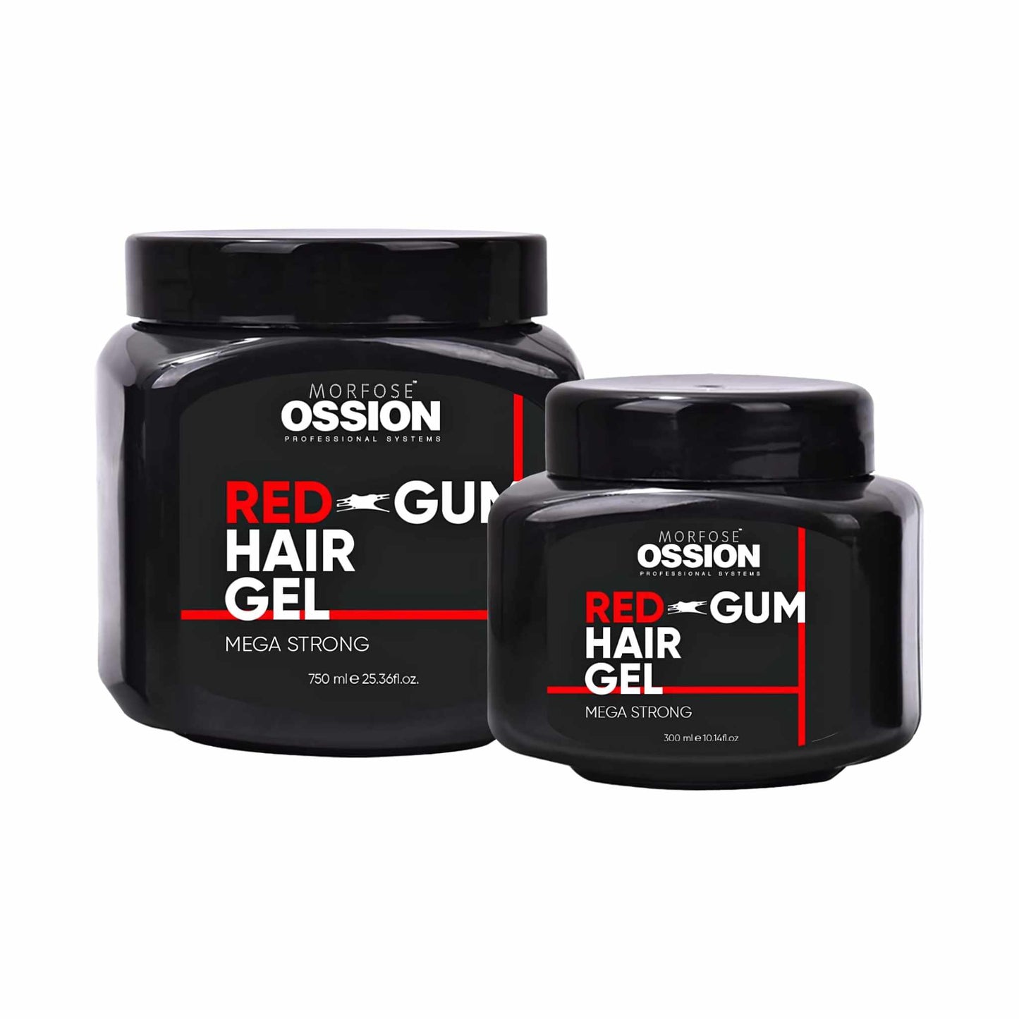 Morfose Ossion Hair Gel Red Gum Mega Strong