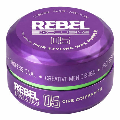 Mr. Rebel Exclusive Aqua Hair Styling Wax Purple No 5 150 ml