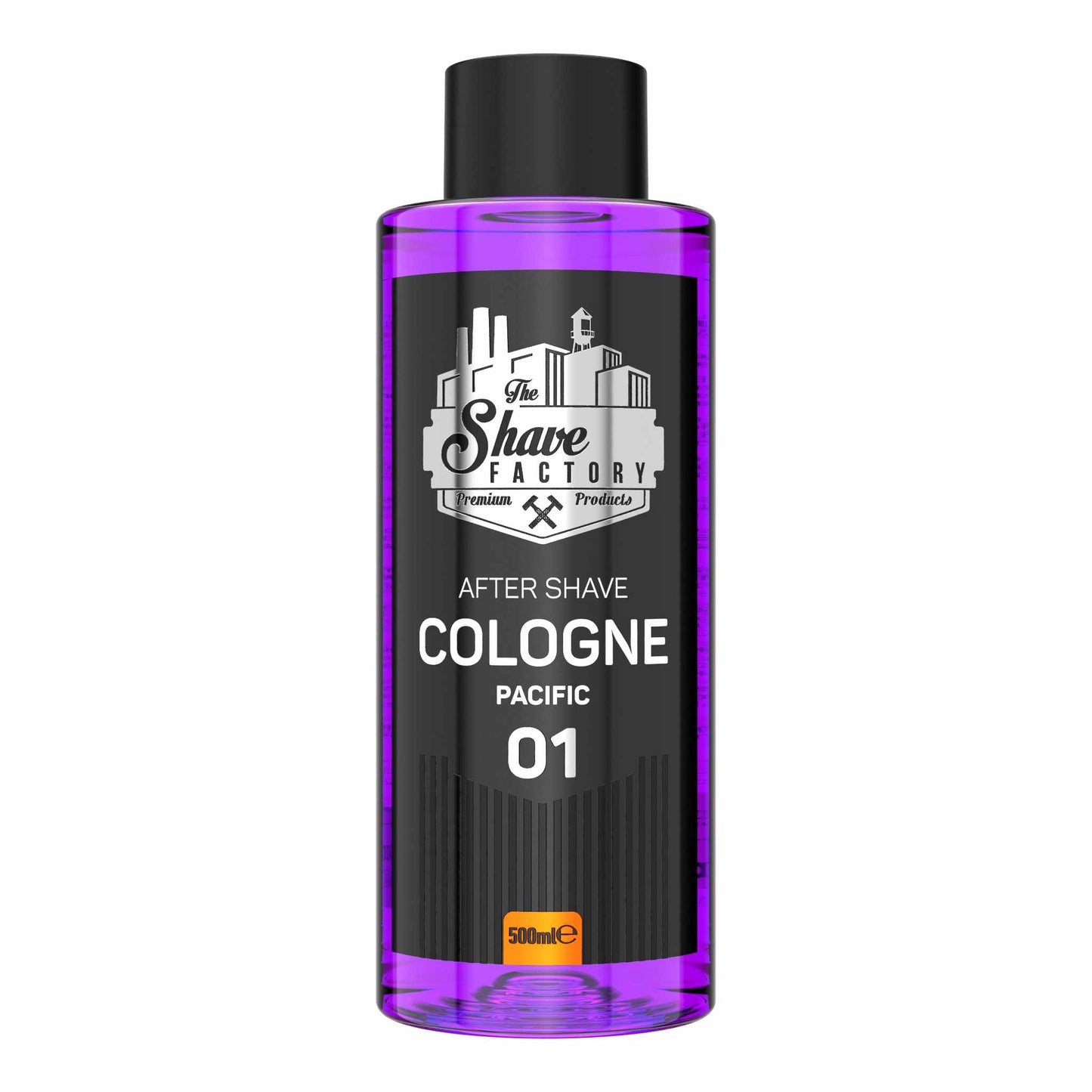 The Shave Factory After Shave Cologne 01 Pacific 500 ml Dropper Cap