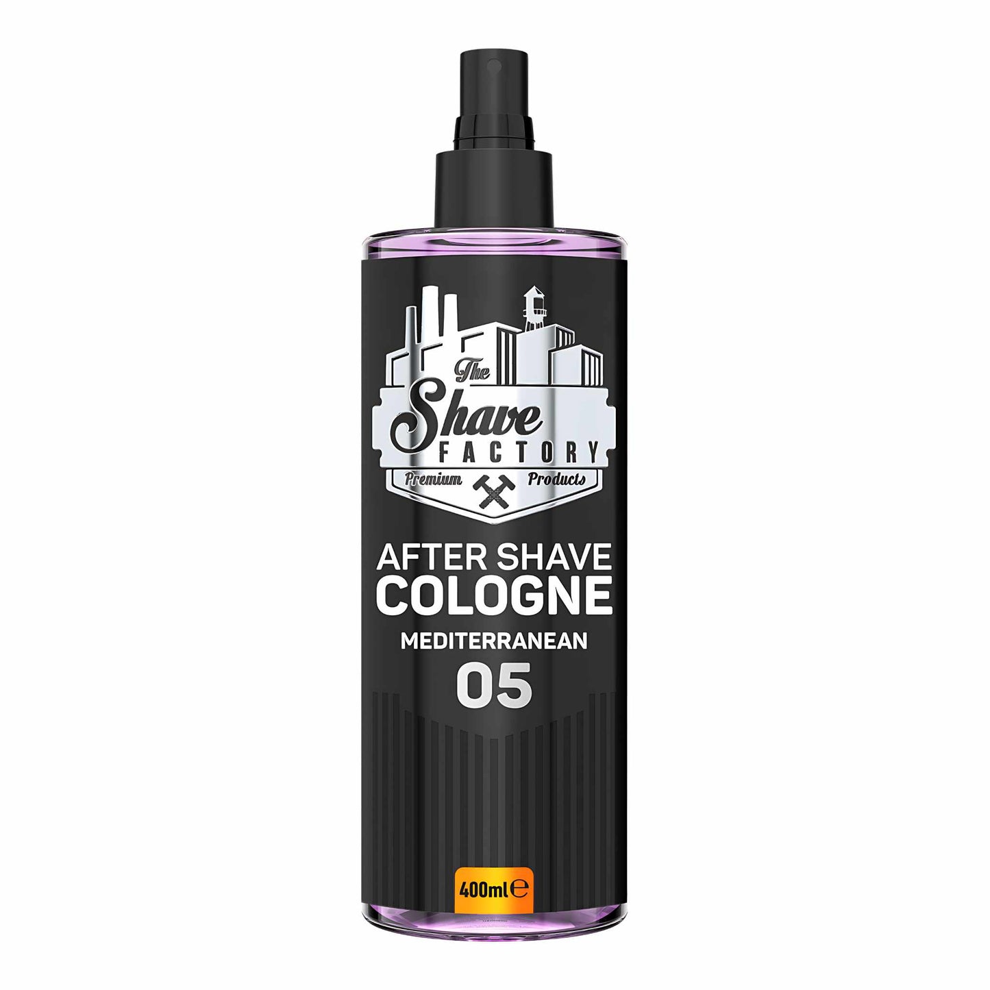 The Shave Factory After Shave Cologne Spray 05 Mediterranean 400 ml