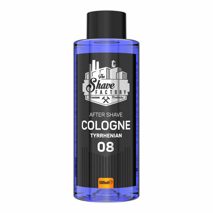 The Shave Factory After Shave Cologne 08 Tyrrhenian 500 ml Dropper Cap