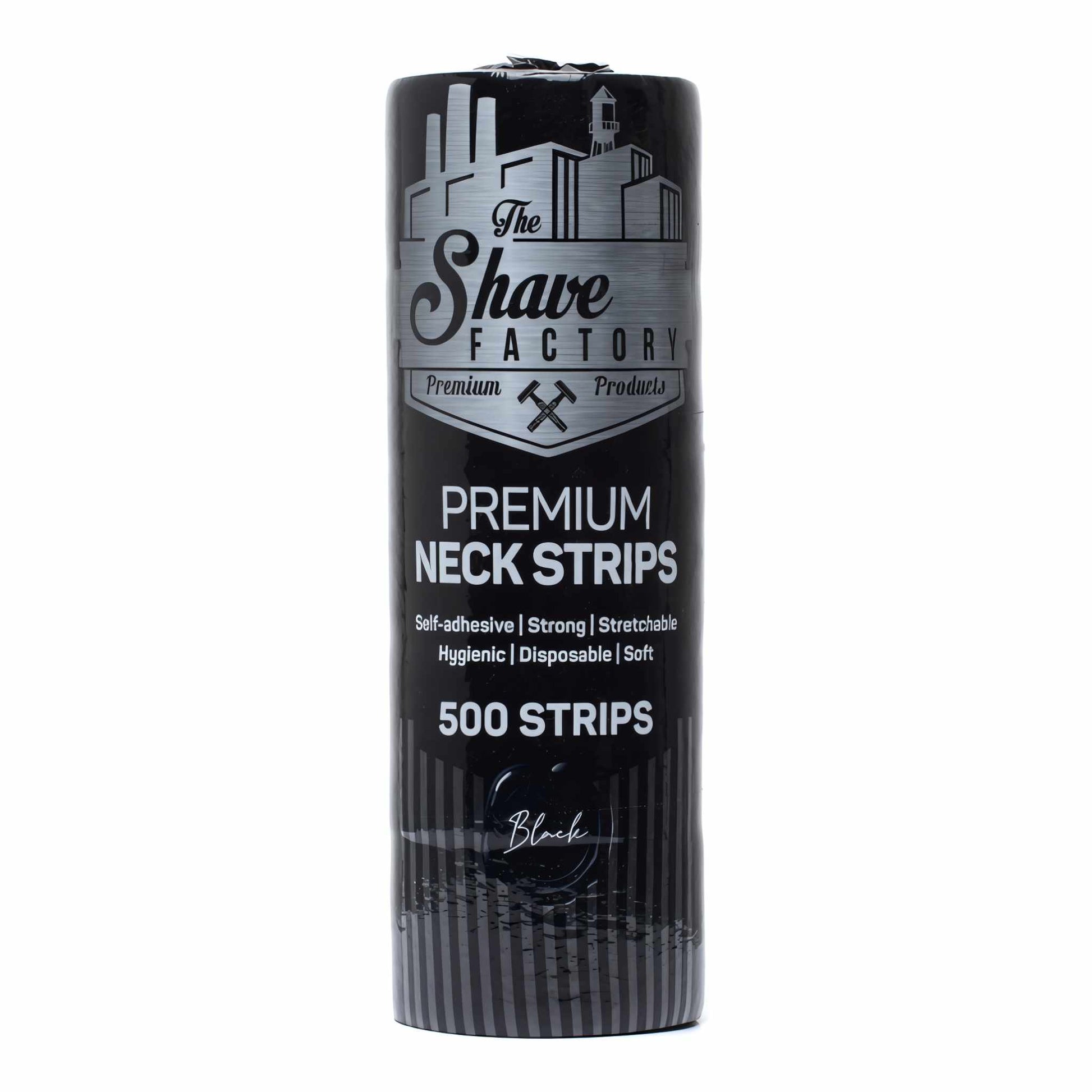 The Shave Factory Nekpapier Zwart 500 stuks