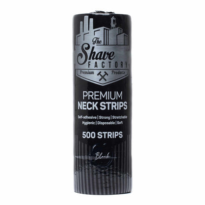 The Shave Factory Nekpapier Zwart 500 stuks