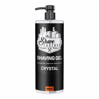 The Shave Factory Shaving Gel Crystal 1000 ml