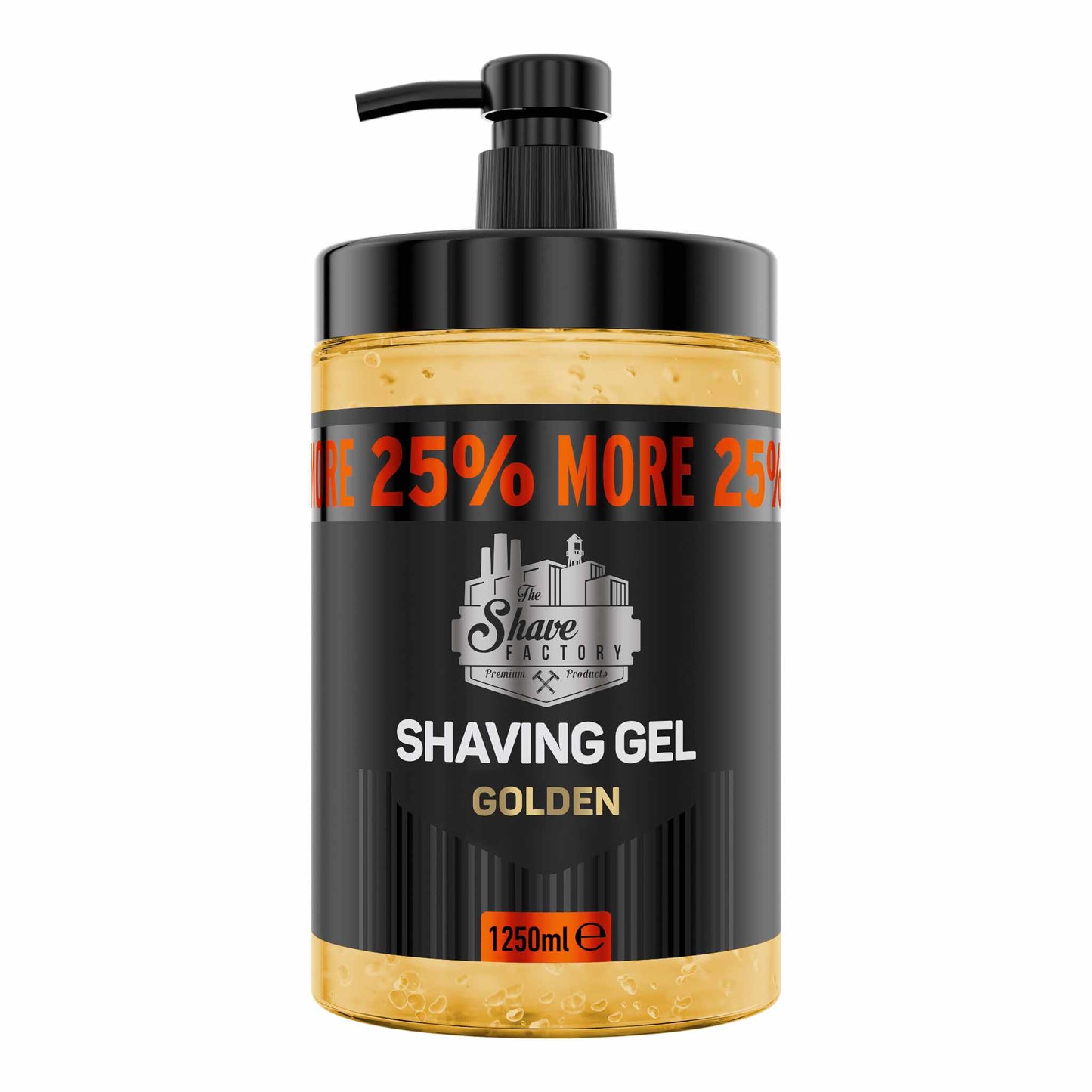 The Shave Factory Shaving Gel Golden 1250 ml