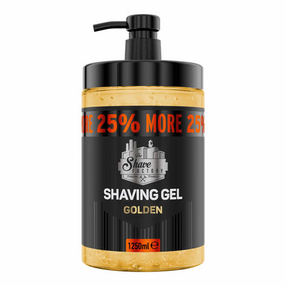 The Shave Factory Shaving Gel Golden 1250 ml