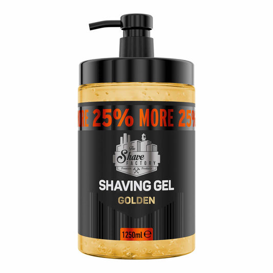 The Shave Factory Shaving Gel Golden 1250 ml