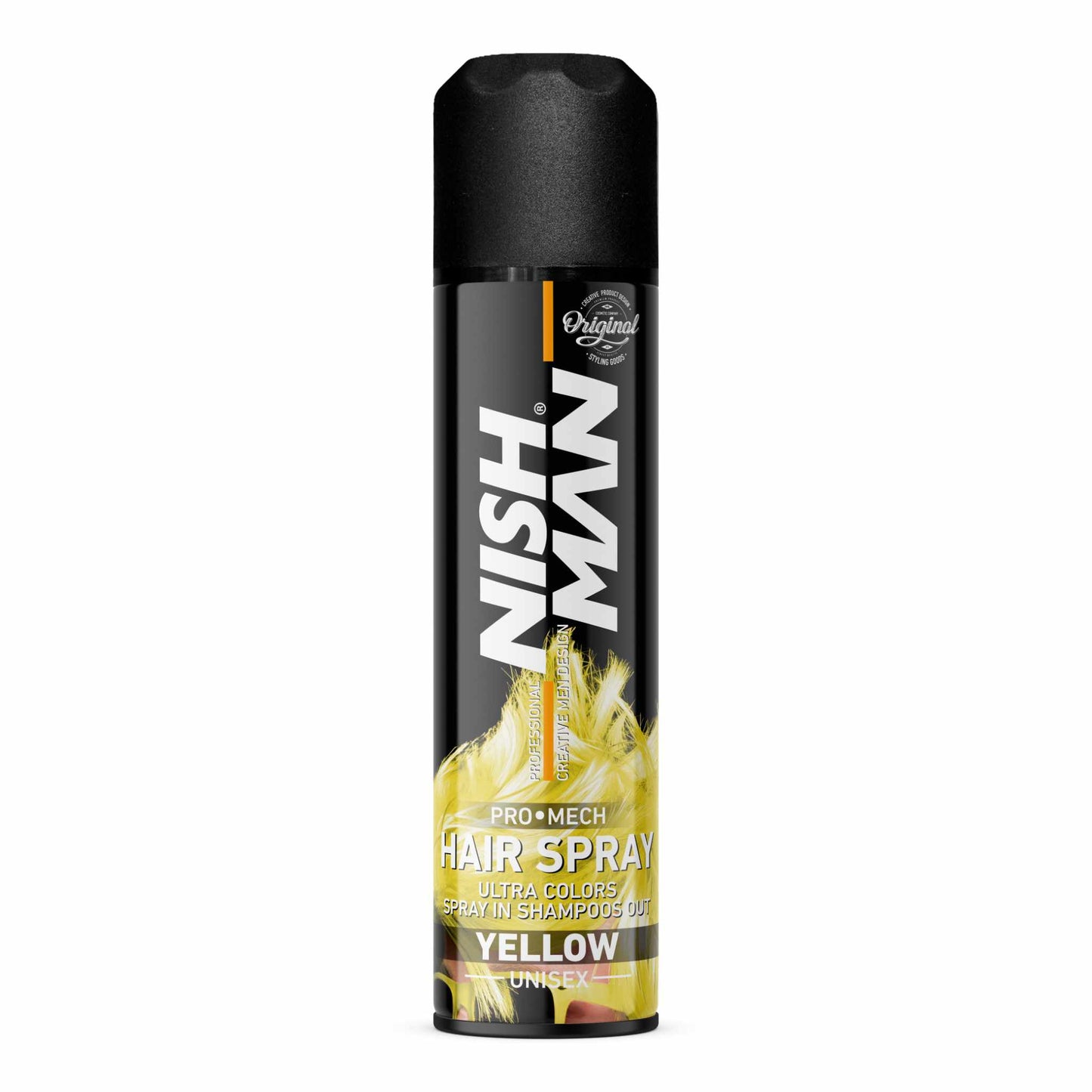 Nishman Hair Color Spray Yellow 150 ml